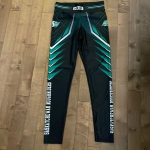 Saskatchewan Roughriders tights